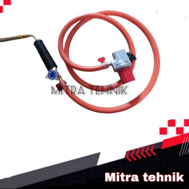 Sudah READY.. kepala heating torch manual Alat las bahan bakar lpg  komplit Gas torch komplit