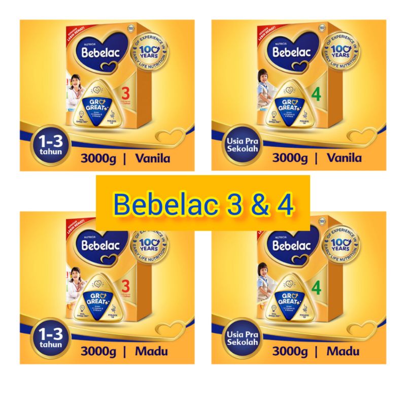 Bebelac 3 & 4 3000g
