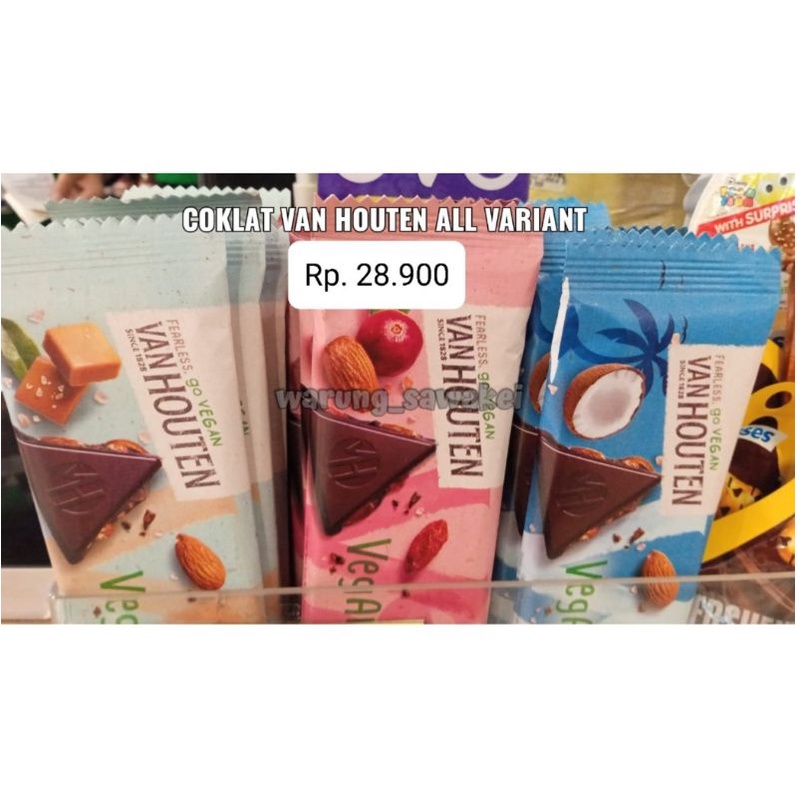 

Coklat Van Houten Fearless go Vegan 45gr