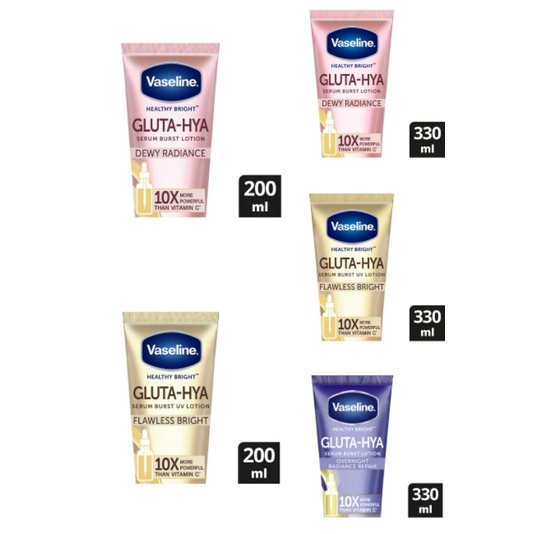 VASELINE Serum Lotion Gluta 100ml / 330ml