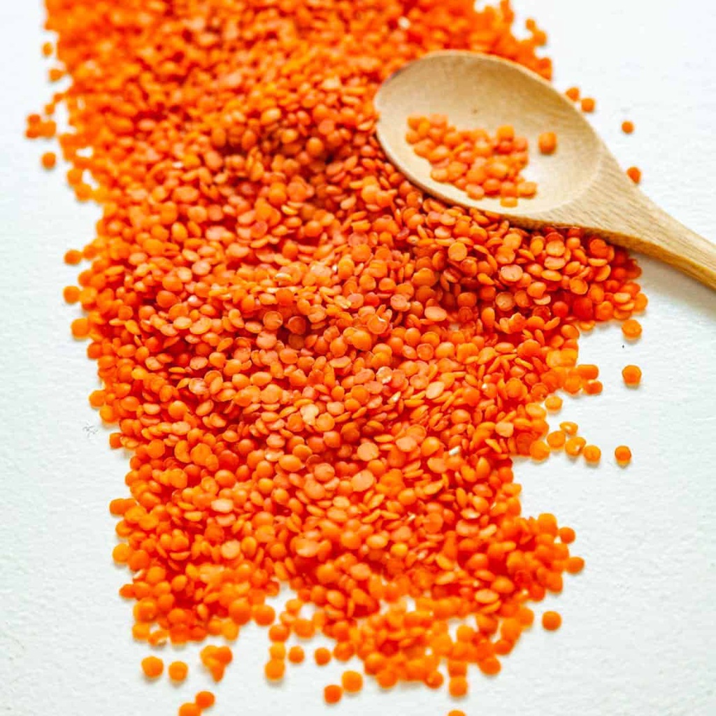 

Red Lentils Biji Kacang Lentil High Protein and Fiber Food 50gr USA