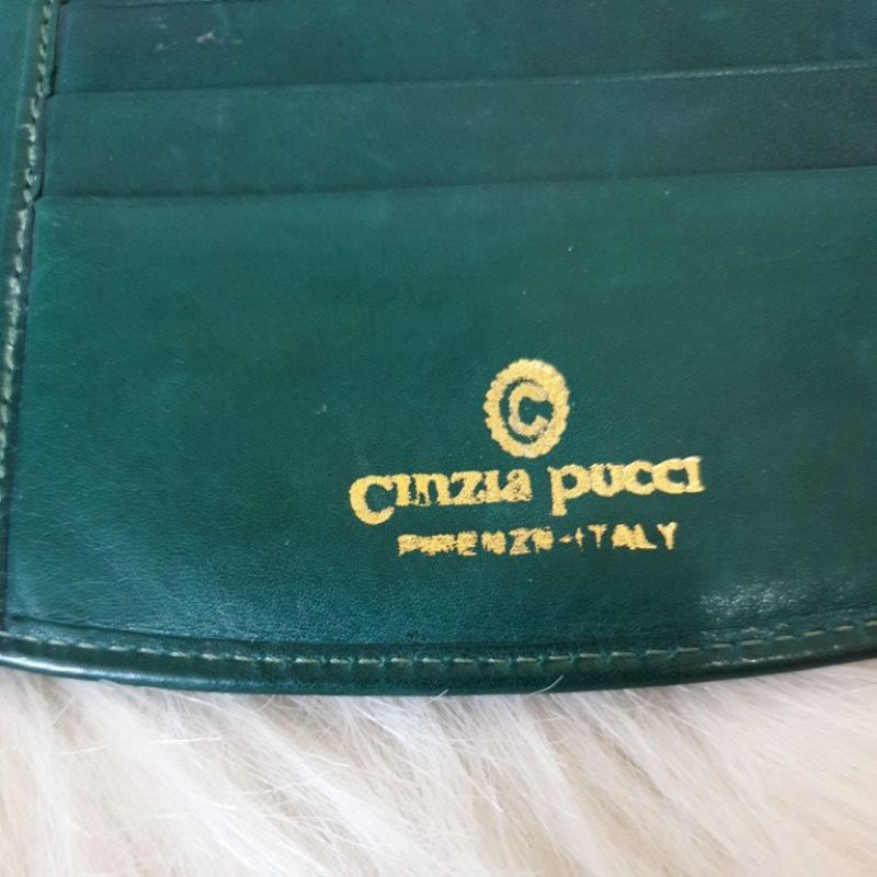 DOMPET KULIT CINZIA PUCCI PRELOVED ORI