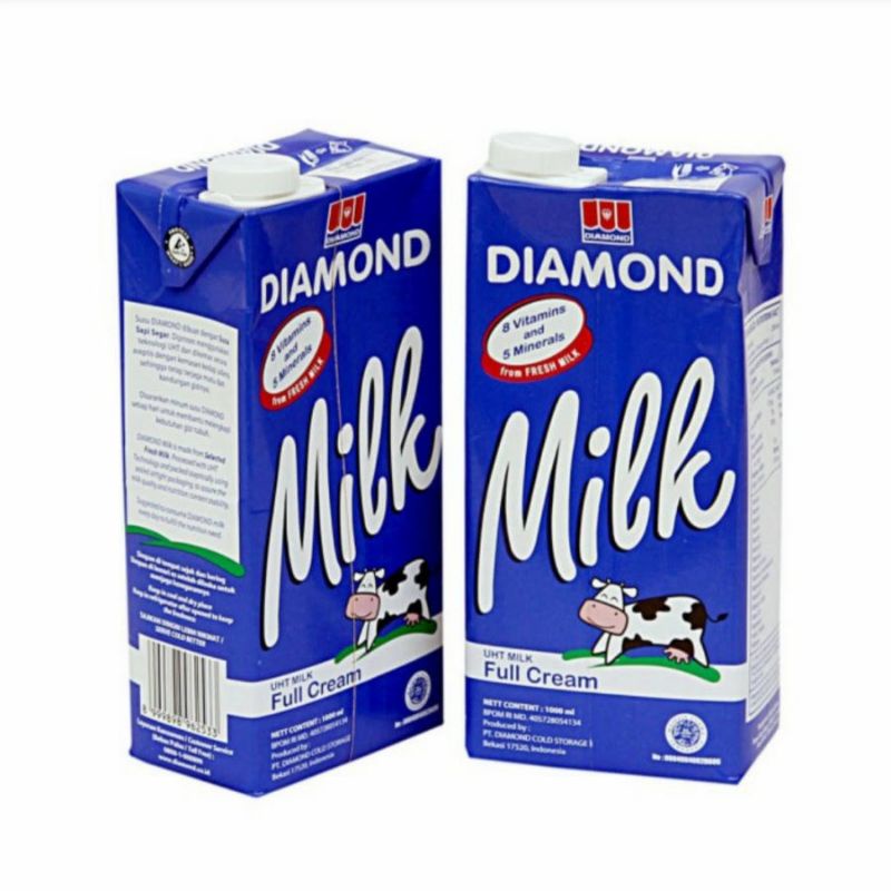 

susu uht diamond 1 liter