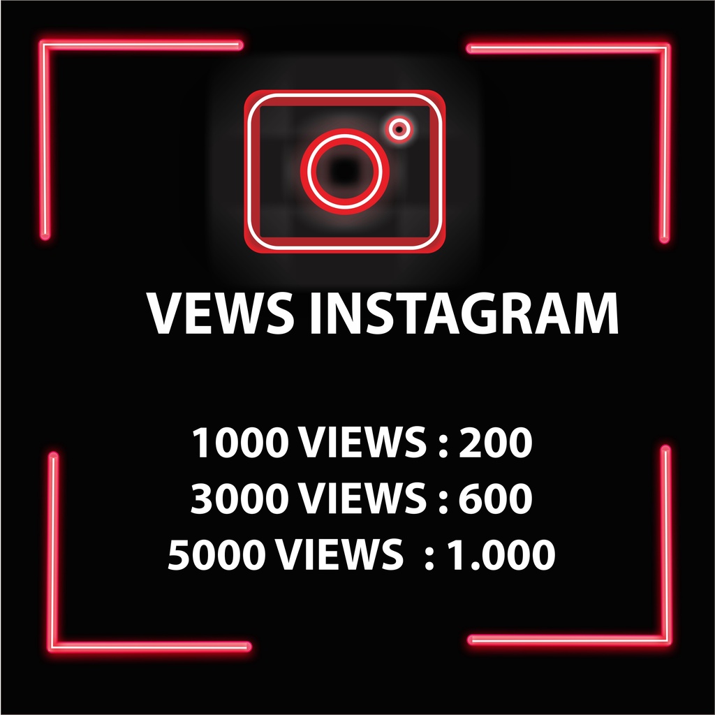 Vidio Views Instagram Termurah di Shopee
