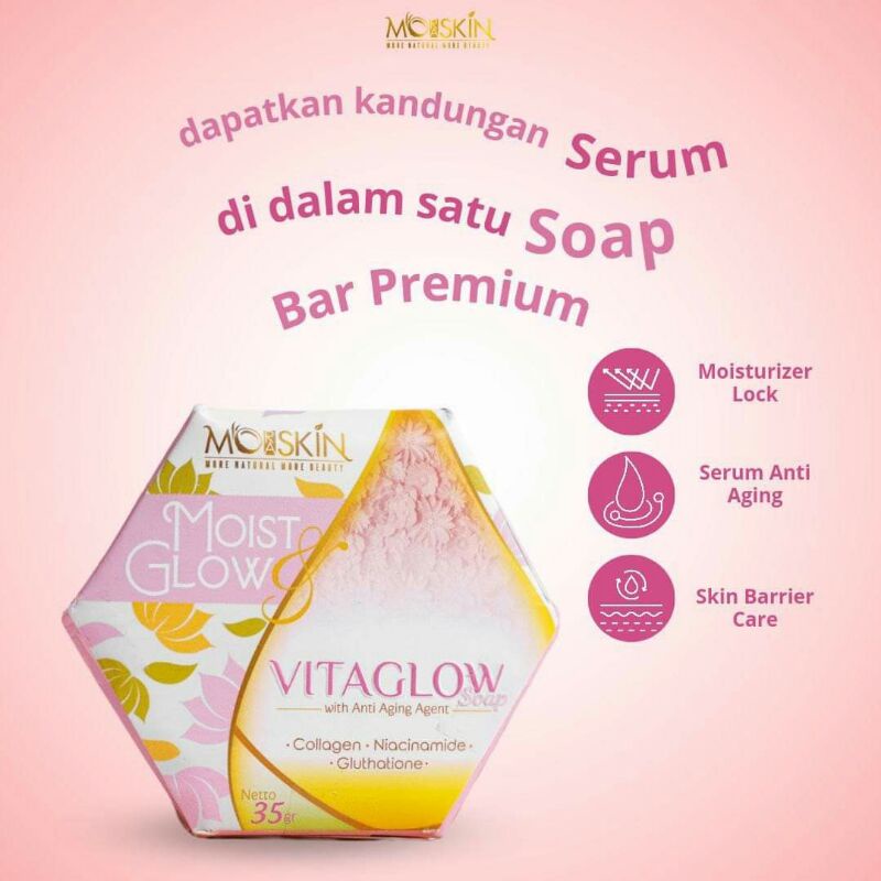 VITAGLOW Sabun Vita Serum Moraskin