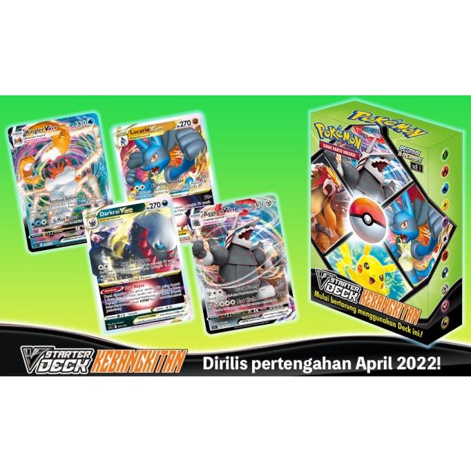 Pokemon TCG Indonesia scE1 V Starter Deck Kebangkitan