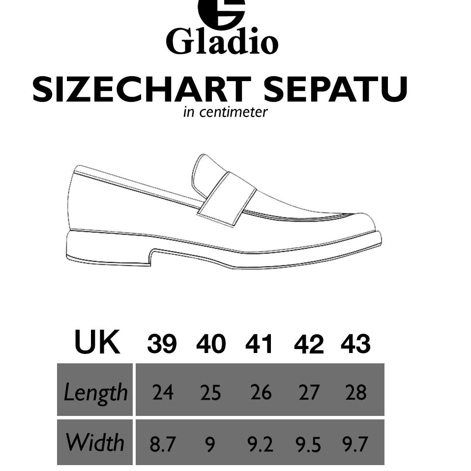 Big Sale Sepatu Pria Gladio slip on kulit _ Gladio RK