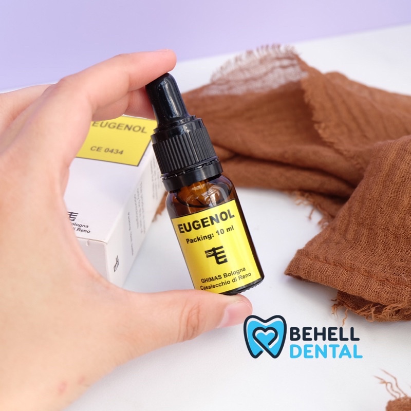 EUGENOL OBAT PENAHAN PEREDA PENGHILANG NYERI SAKIT GIGI BERLUBANG BOLONG / Dental Ghimas Minyak Cengkeh 10ml 10 ml / Antiseptik Anti Sakit ORI ORIGINAL ASLI