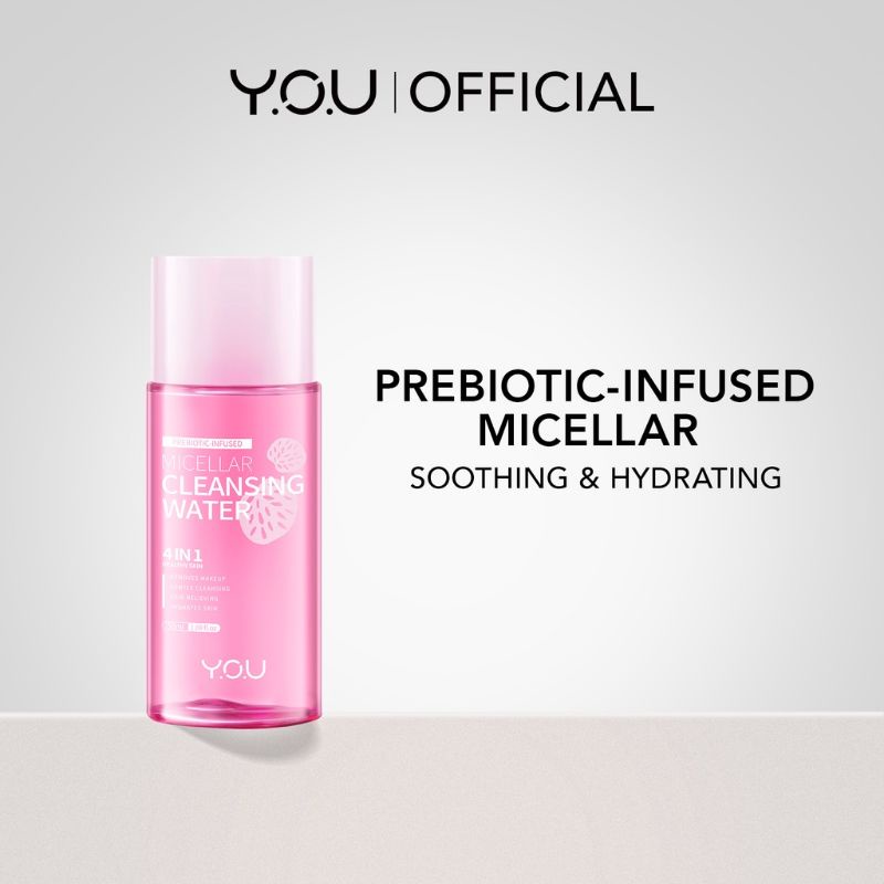 YOU Prebiotic-Infused Micellar Cleansing Water