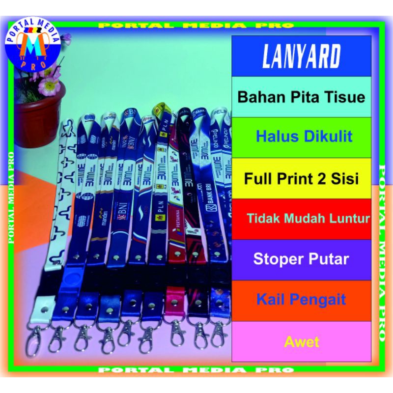 

Lanyard Custom bisa satuan