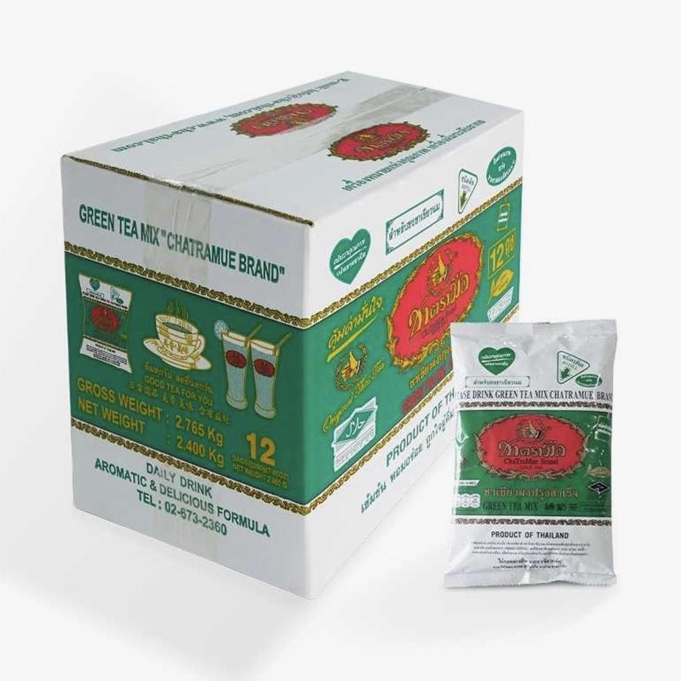 

[PRODUK RWK] BTP ORIGINAL THAI GREEN TEA CHATRAMUE 200grams WKD