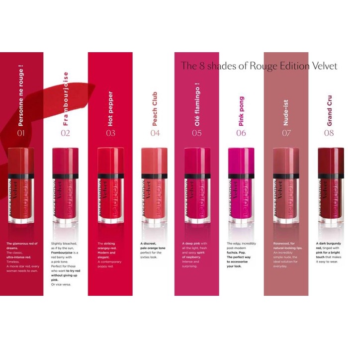 Bourjois Rouge Edition Velvet