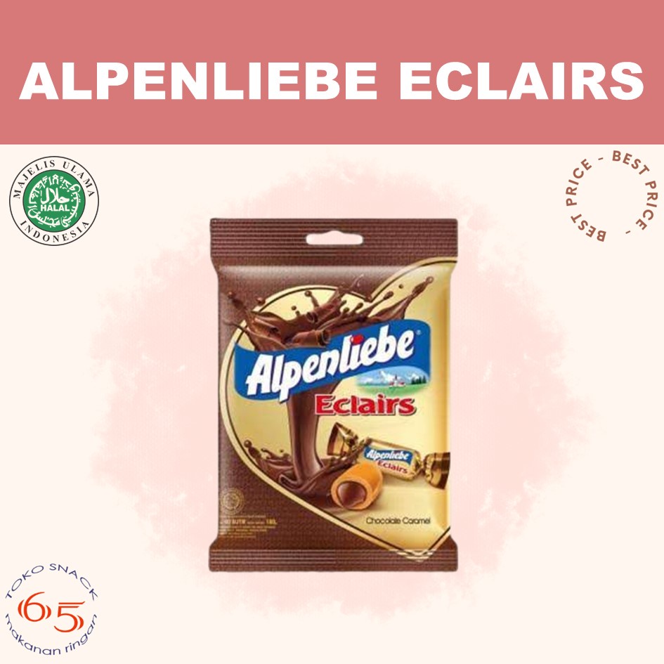 

Alpenliebe Eclair 144 gram permen. PAK