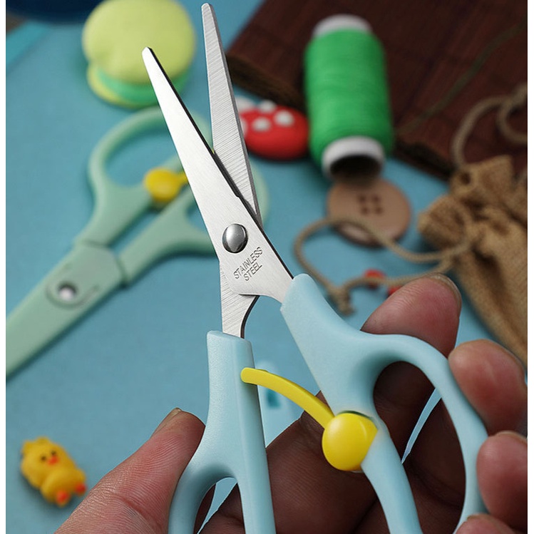 Gunting Serbaguna / Tiny Bites Food Shears Gunting Makanan Anak dan Bayi / Gunting Makanan Anak Bayi Noodle Scissors / Food Scissors Gunting Makanan Bayi MPASI