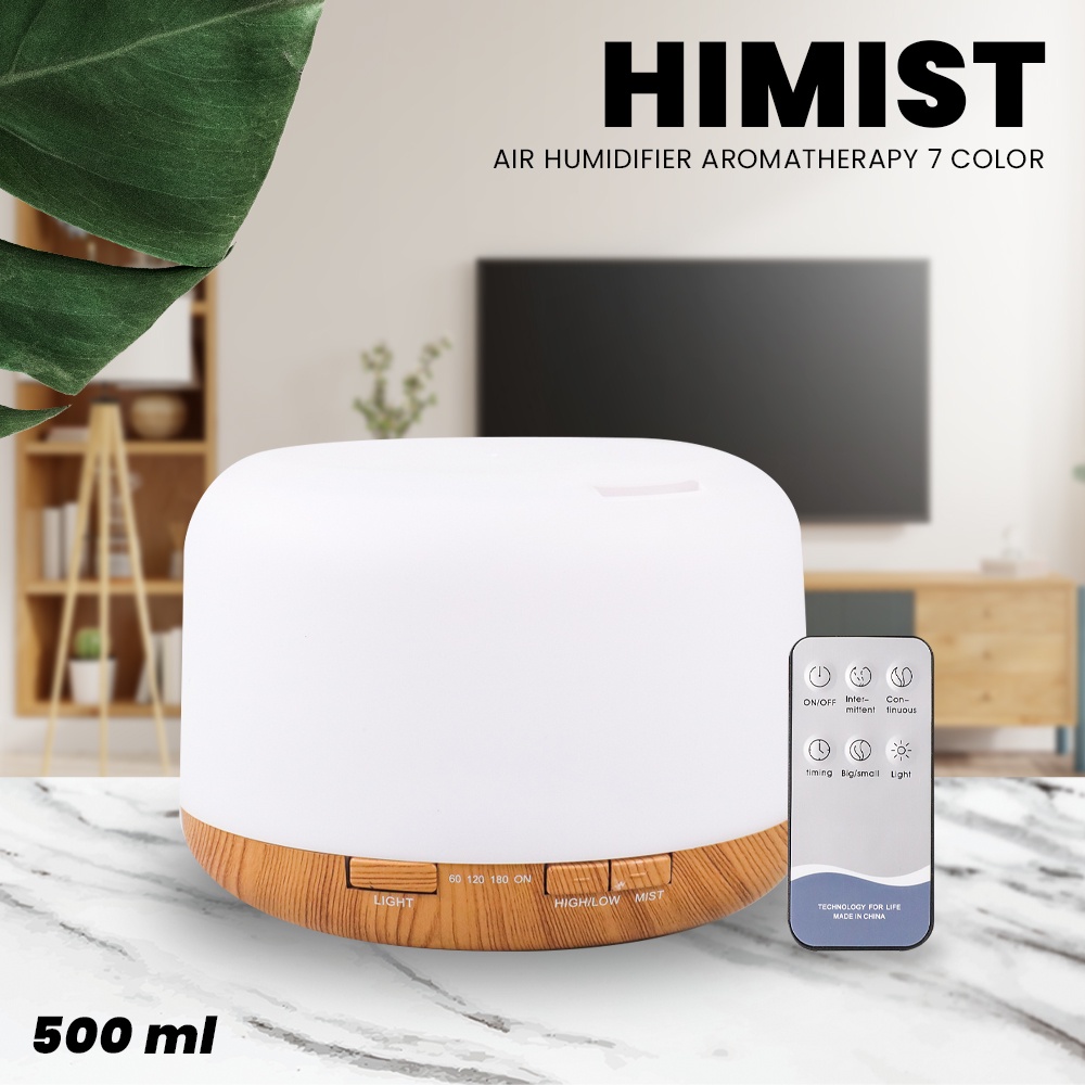 Taffware Air Humidifier Pelembab Udara Aromatherapy Oil Diffuser Tanpa Kapas/cotton