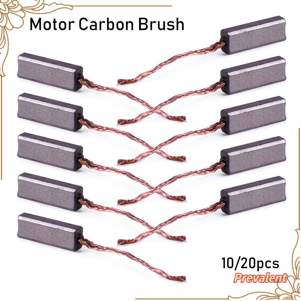Preva 10/20pcs Carbon Brushes Wire Hot sale 4.5 x 6.5 x 20mm Hand Tools Motor Listrik