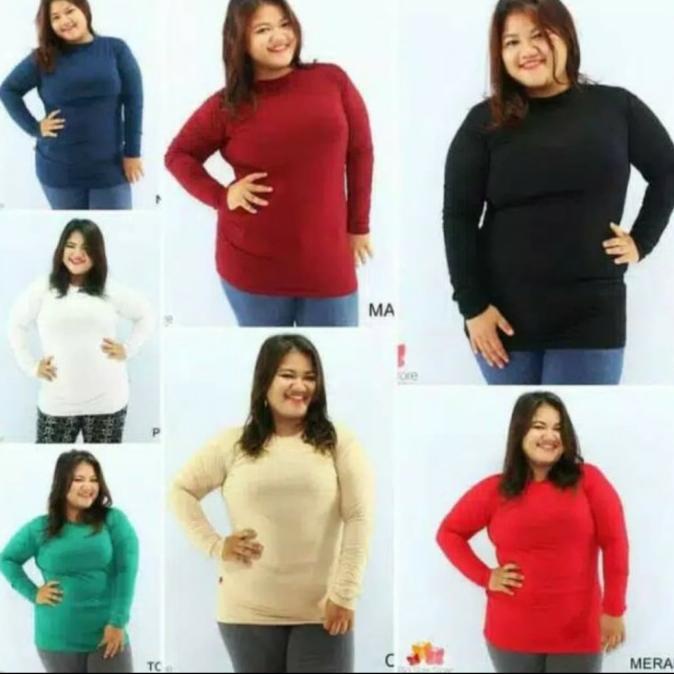 Manset Jumbo Atasan Dalaman / Kaos Manset Jumbo / Baju Manset Jumbo