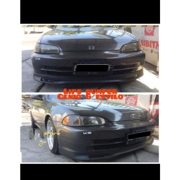 LIPS BUMPER CIVIC GENIO & ESTILO