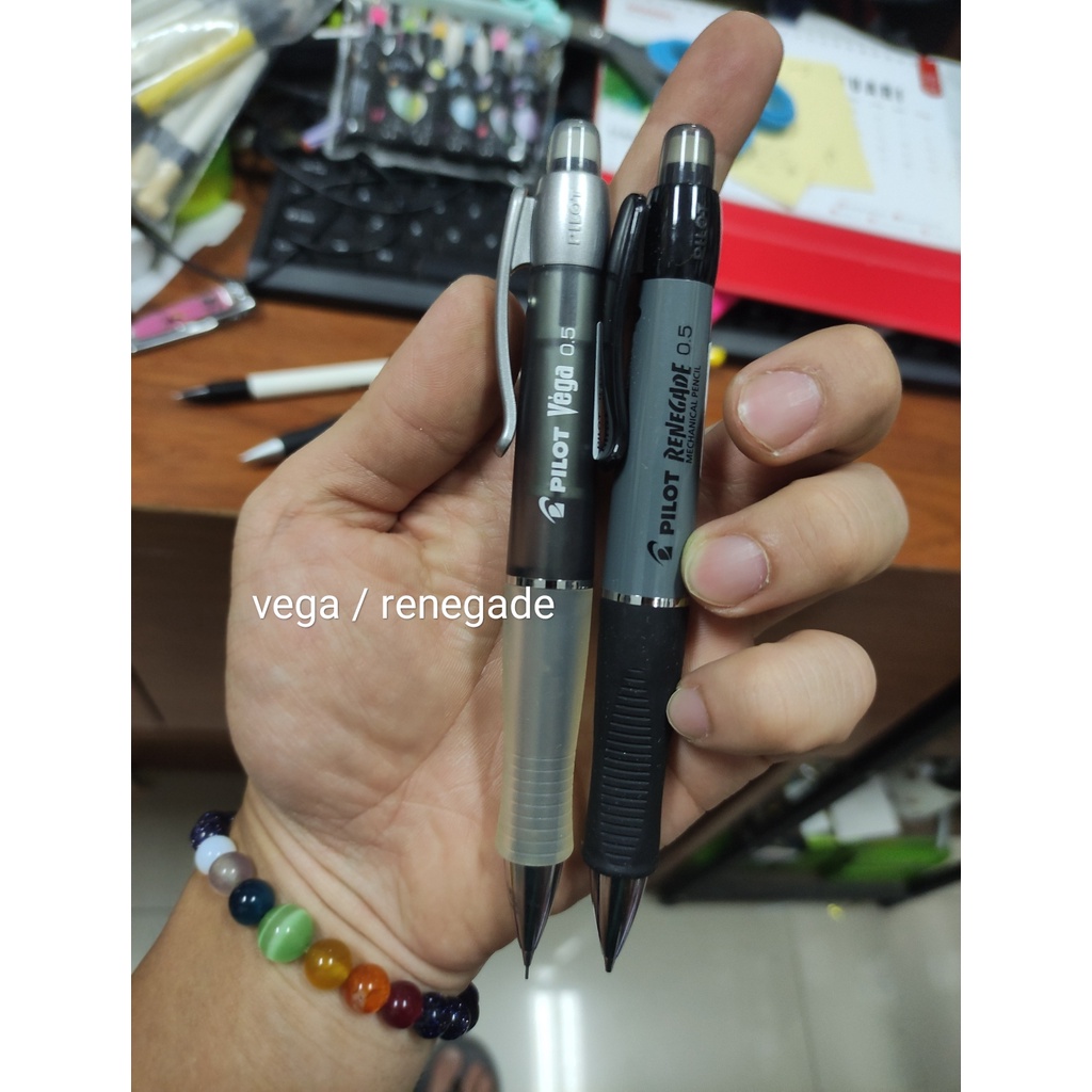 

pensil mekanik pilot renegade / vega 05 satuan made in japan grip rubber