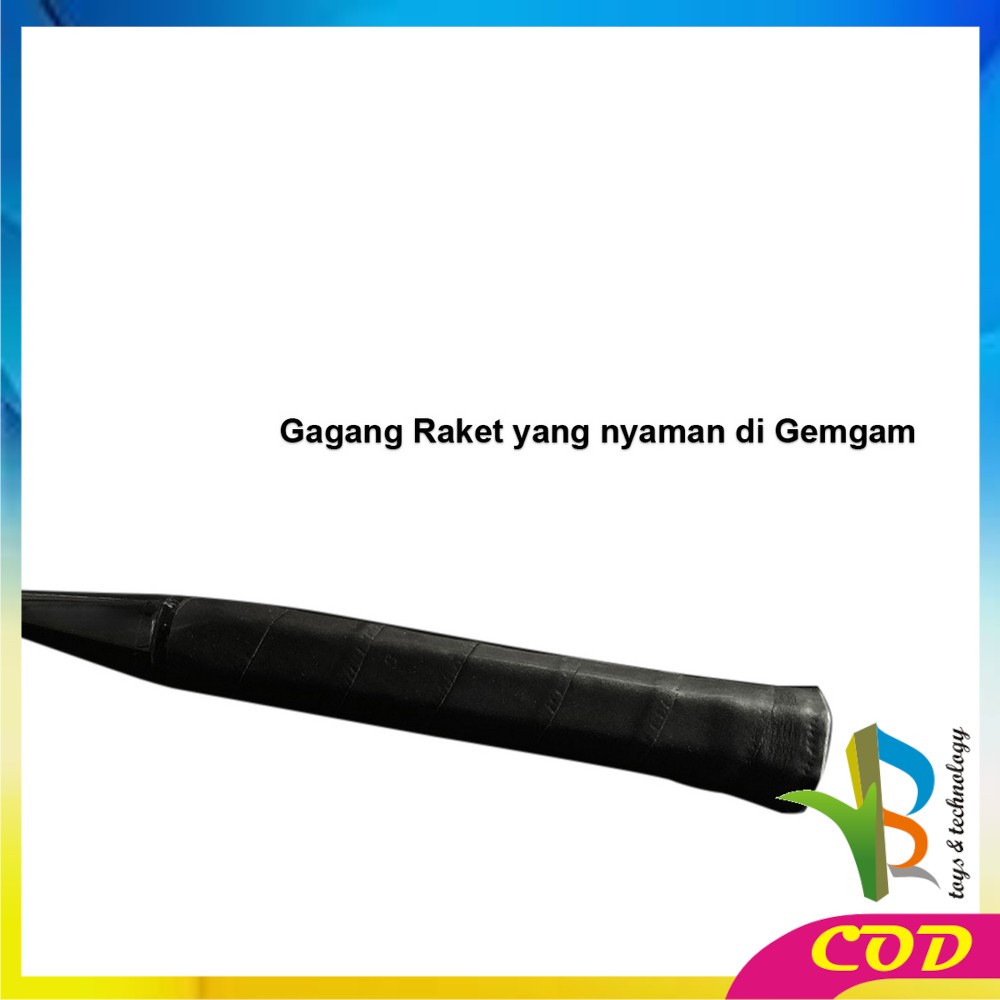 RB-O5-O7 Raket Badminton Set Isi 2 Raket Bulutangkis Bonus Tas Bulu Tangkis Alat Olahraga