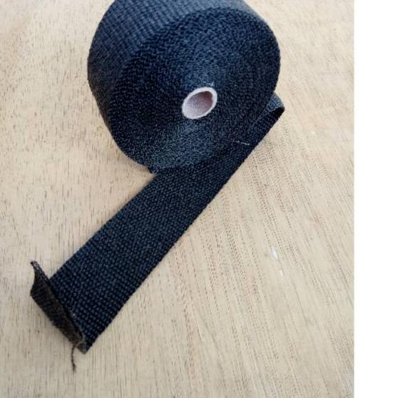 

➠ Exhaust wrap hitam kain knalpot thermal hitam ㊤