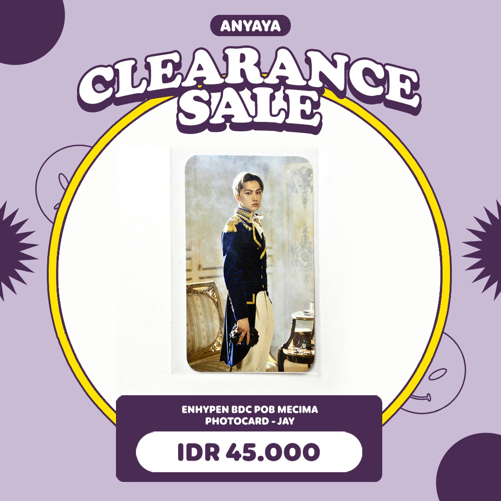 [READY STOCK] ENHYPEN BORDER CARNIVAL POB BENEFIT MECIMA PHOTOCARD JAY