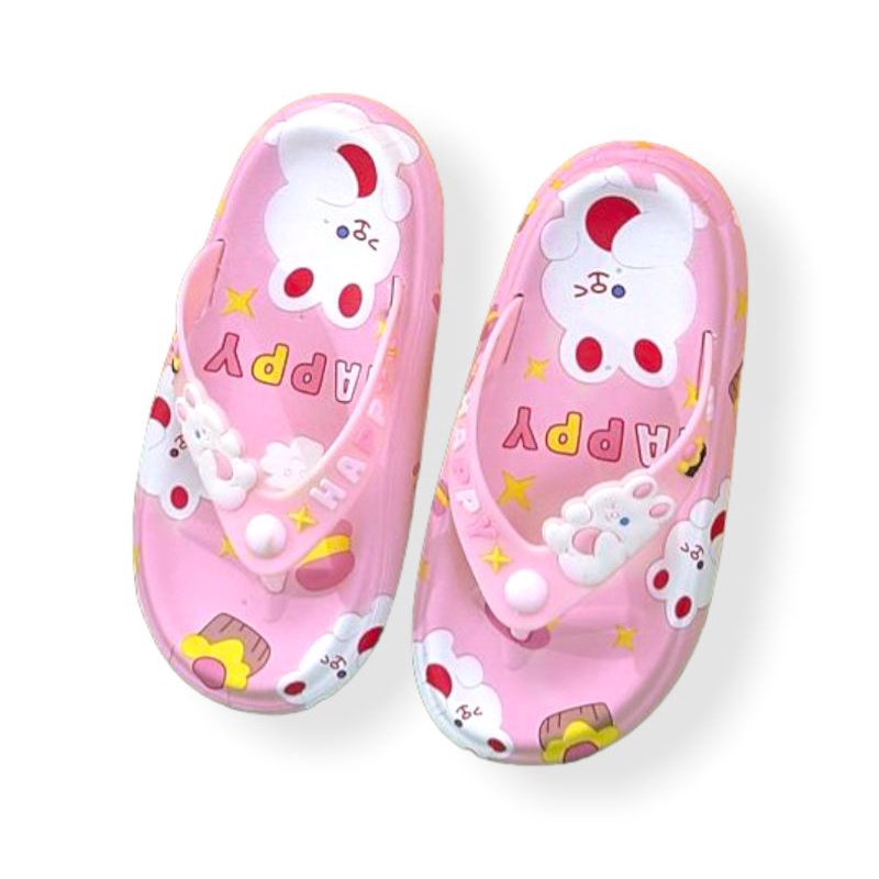 Sandal Anak Perempuan Sandal Jepit Anak cewek Import Sandal Anak Perempuan Motif Cantik