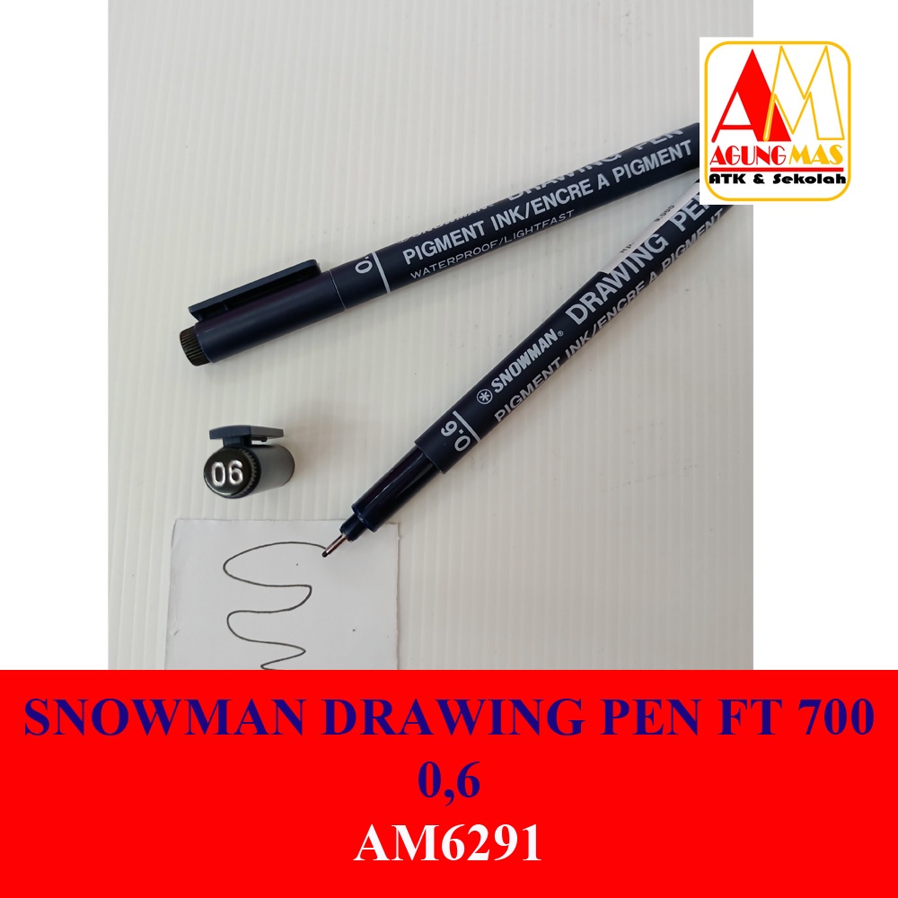 

SNOWMAN DRAWING PEN FT 700 0,6