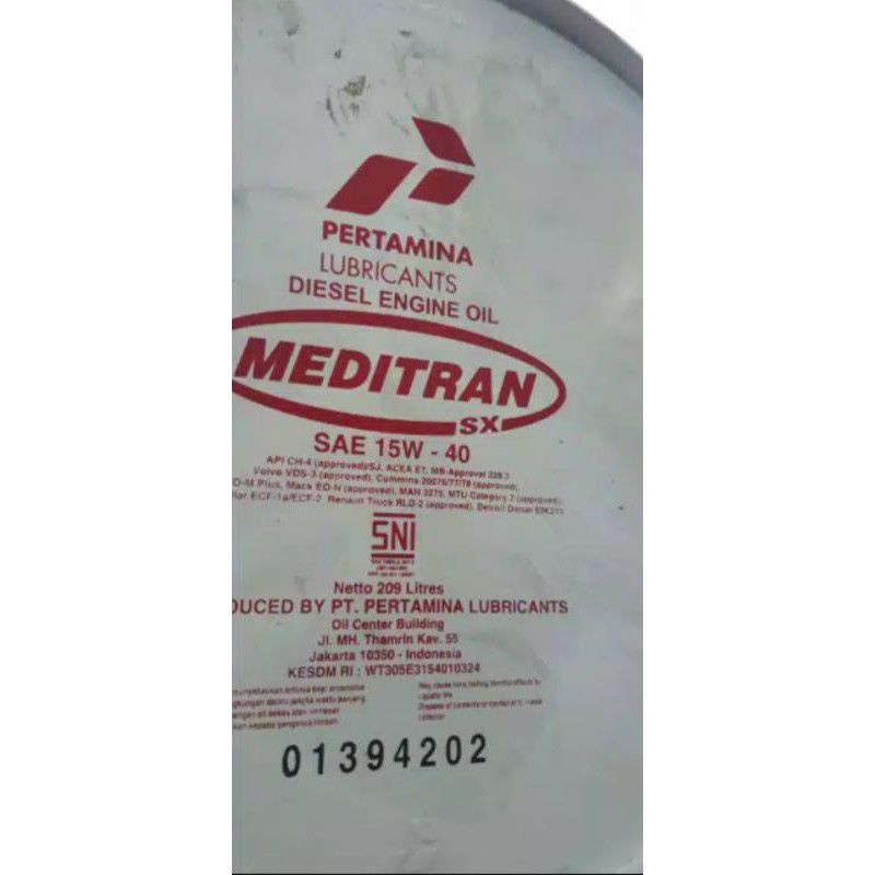 OLI ECERAN/CURAH/DRUM MEDITRAN SX UKURAN 1 LITER