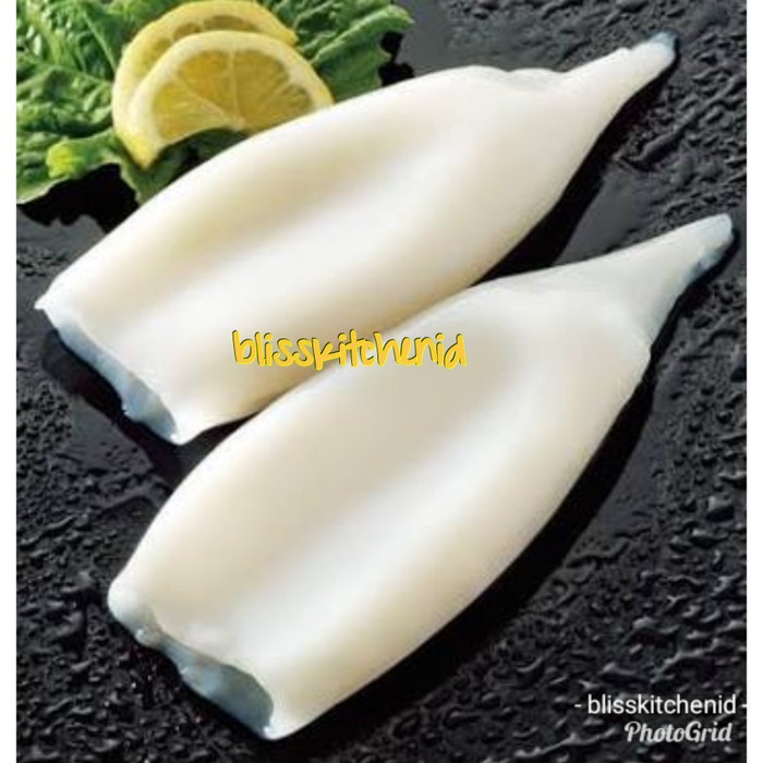 

Cumi Kupas Bersih Impor / Calamari / Squid Tube Import 500Gr Tx0381