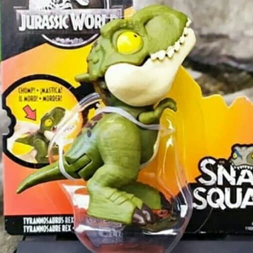 JURASSIC WORLD SNAP SQUAD TYRANNOSAURUS REX WAVE 2 (HIJAU)