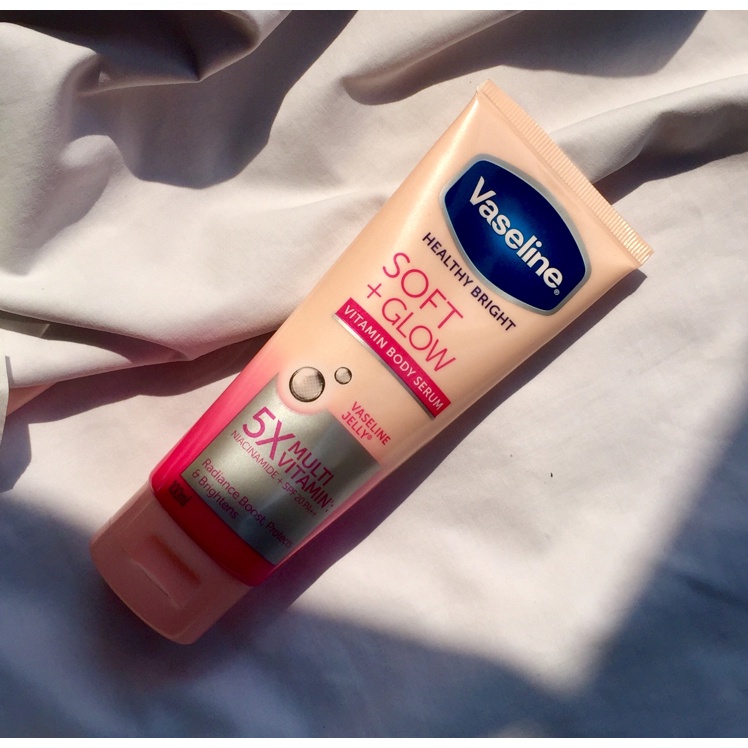 vaseline body serum soft &amp; glow 100ml