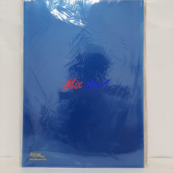 

✨NEW✨ - Map L Daiichi Folio Clear Sleeves Bening Warna Warni - Biru