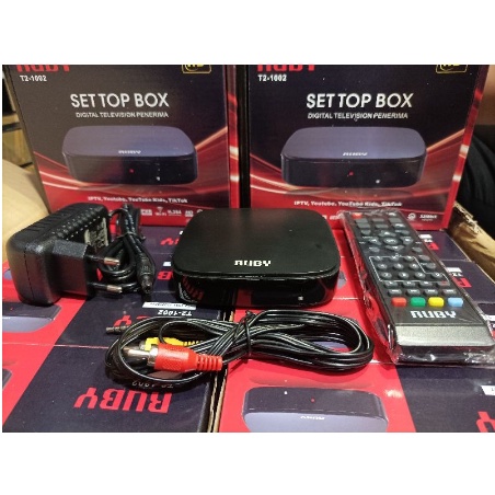 SET TOP BOX TV DIGITAL 1080P  DVB T2 SET TOP BOX WIFI STB Antena SUPER HD Hdmi WIfi Rca
