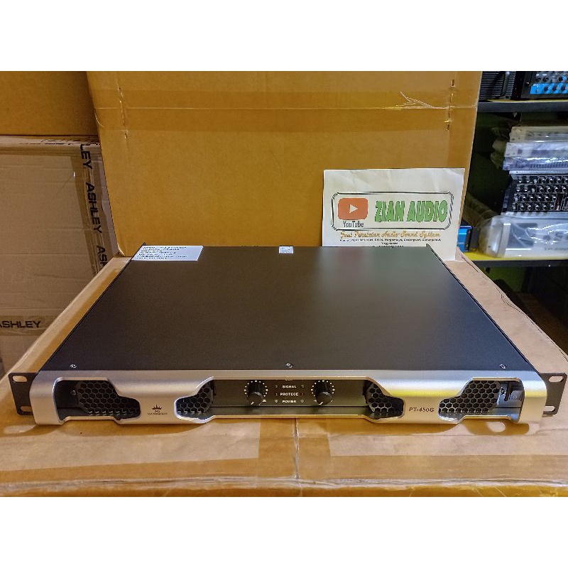 POWER Amplifier Soundqueen PT-450 Original redy stok