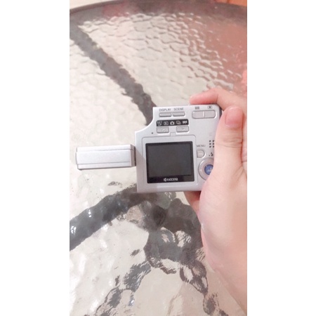 Digicam Kyocera finecam sl300r digital camera RARE