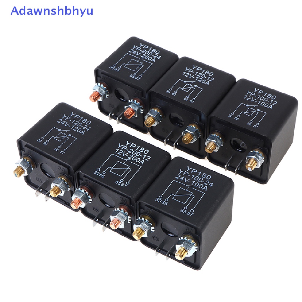 Relay Starg Adhyu 200A 100A 12V/24V Power Otomotif Heavy Current Start Relay ID