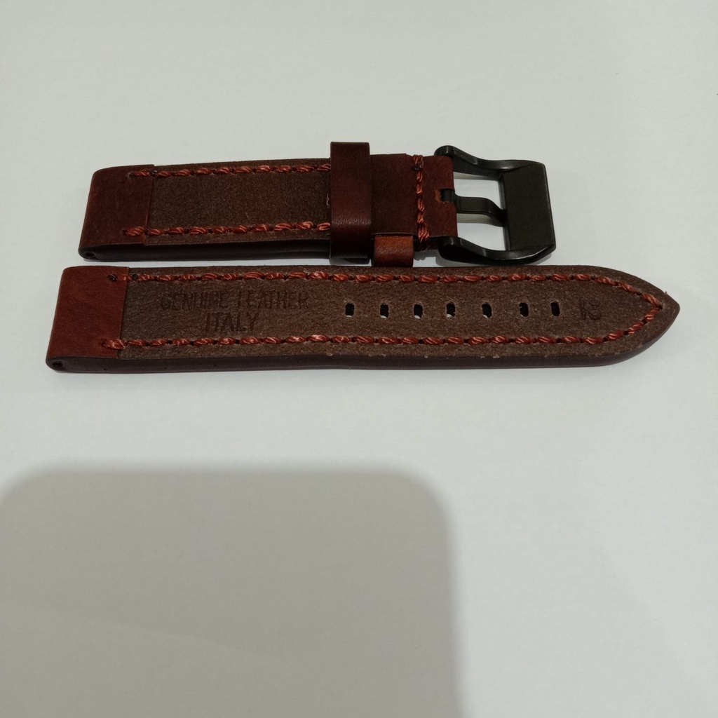 STRAP WATCH / TALI JAM TANGAN KULIT STRAP GENUINE LEATHER ITALY SIZE 20 MM - 26 MM