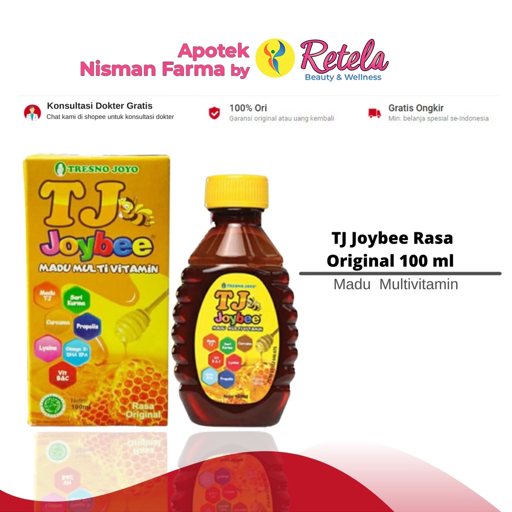 

TJ JOYBEE MADU MULTIVITAMIN ORIGINAL 100ML