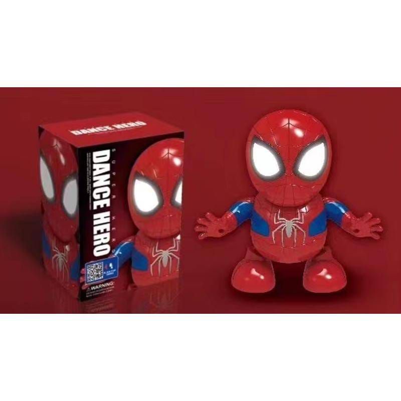 BONEKA MINIATUR JOGET MAINAN ANAK-ANAK AVENGER IRON MAN SMART DANCE ROBOT SUPER HERO