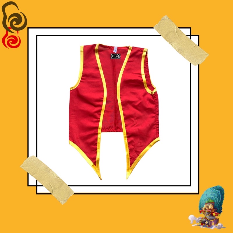 Rompi Bujangganong | Rompi Ganong | Baju Ganong Anak-anak | Baju Ganong Anak Murah