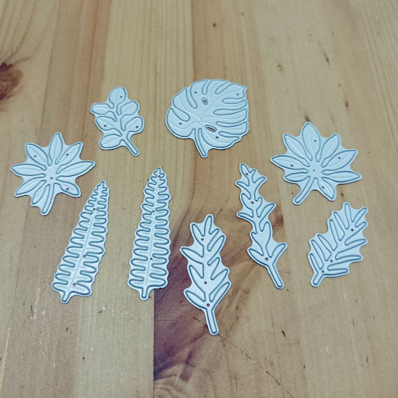 

Cutting Dies - Leaves (9 dies)