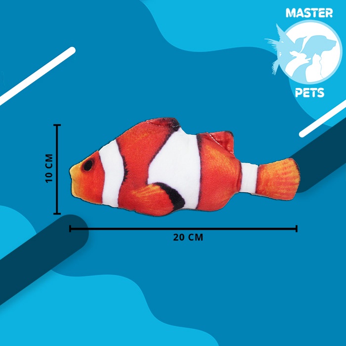 Mainan Kucing Anjing Gigitan Pet Toy Cat Nip Catnip Fish Ikan Murah