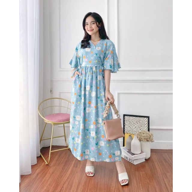 AFERO BEST SELLER KAREEN DRESS / KIMONO DASTER BUSUI TALI SAMPING KANAN KIRI DASTER VIRAL