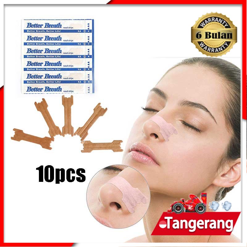 10pcs Plester Hidung Nasal Strips Nose Strips Harmony Life Anti Snore Ngorok Dengkur