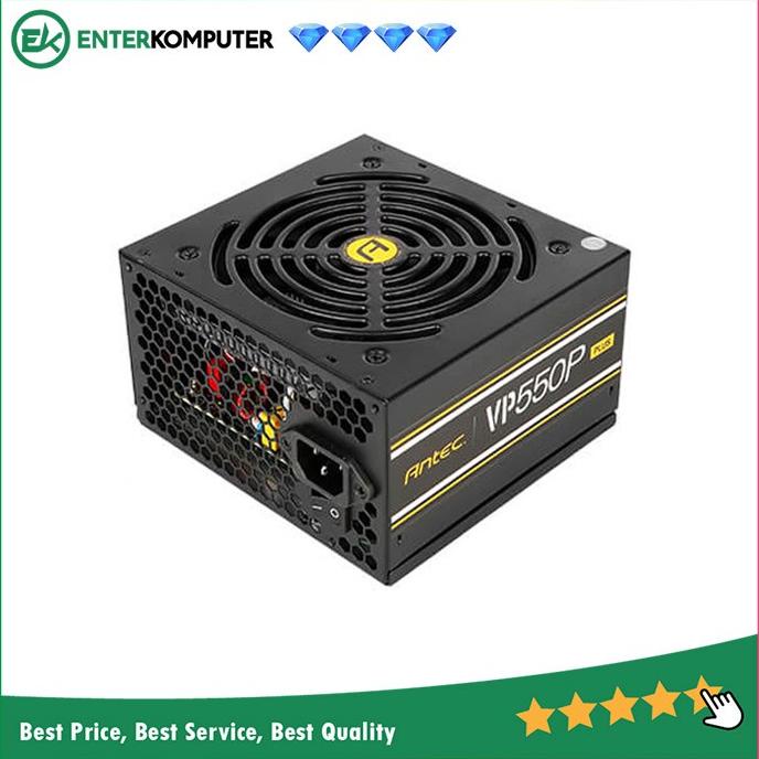 Antec VP Series 550W - VP550P PLUS - 80+ White Certified / PSU 550W