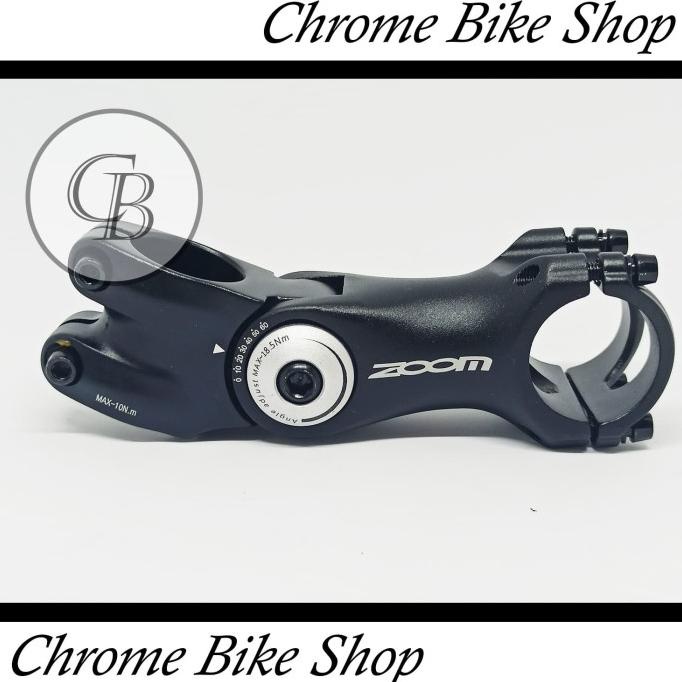 Promo  [BISA COD] Stem Sepeda MTB Zoom Adjustable Untuk Stang Oversize TERLARIS TERPERCAYA ORIGINAL
