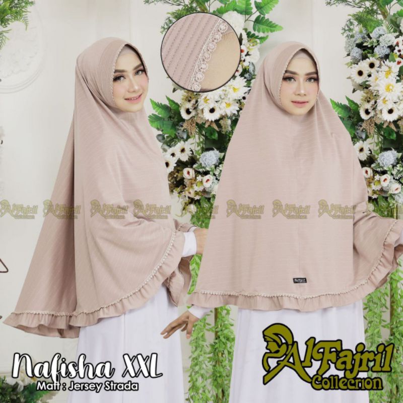Jilbab syar’iNafisha XXL Jersey Strada Ory By Al Fajril Collection