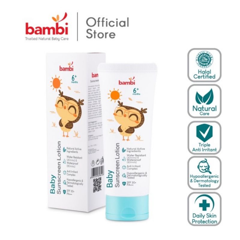 Bambi Baby Sunscreen Lotion