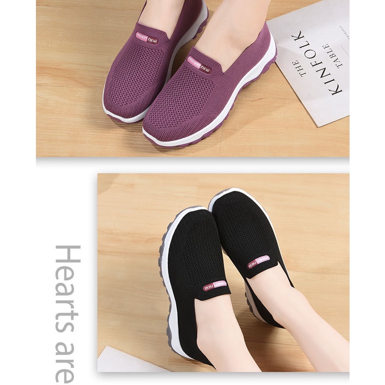 Sepatu Wanita Korea Nylon Sneakers Casual Fashion New Import SP63